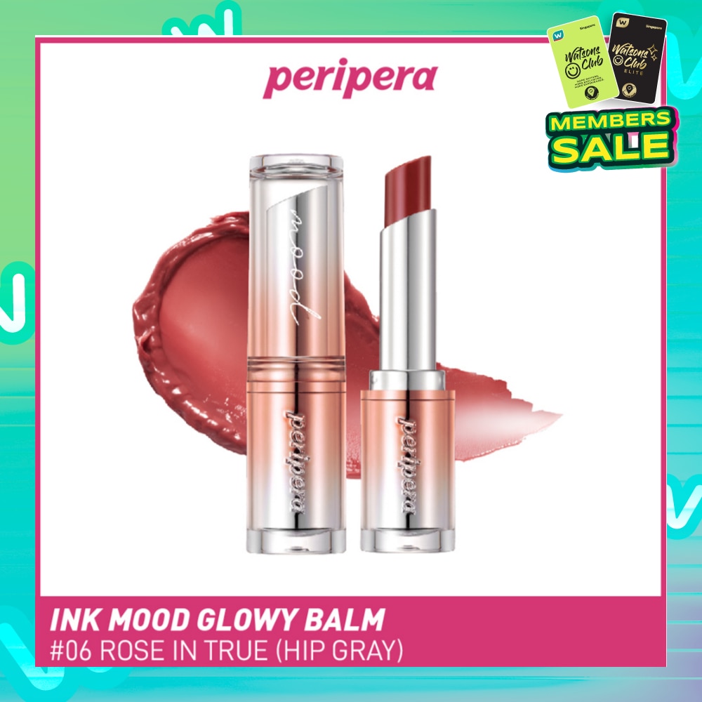 Ink Mood Glowy Balm 006 Rose In True (Hip Gray) 3.2g