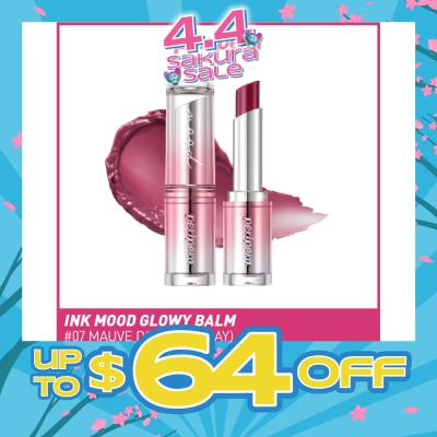 PERIPERA - Ink Mood Glowy Balm 007 Mauve Dive (Hip Gray) 3.2g