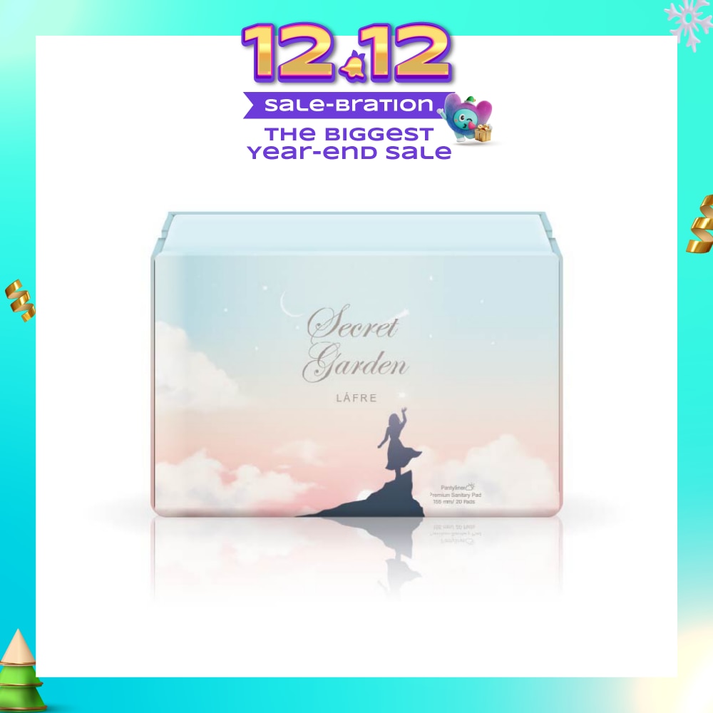 Sanitary Pantyliner 155mm (Extremely Absorbent And Breathable, 1mm Ultra Thin Design) 20s