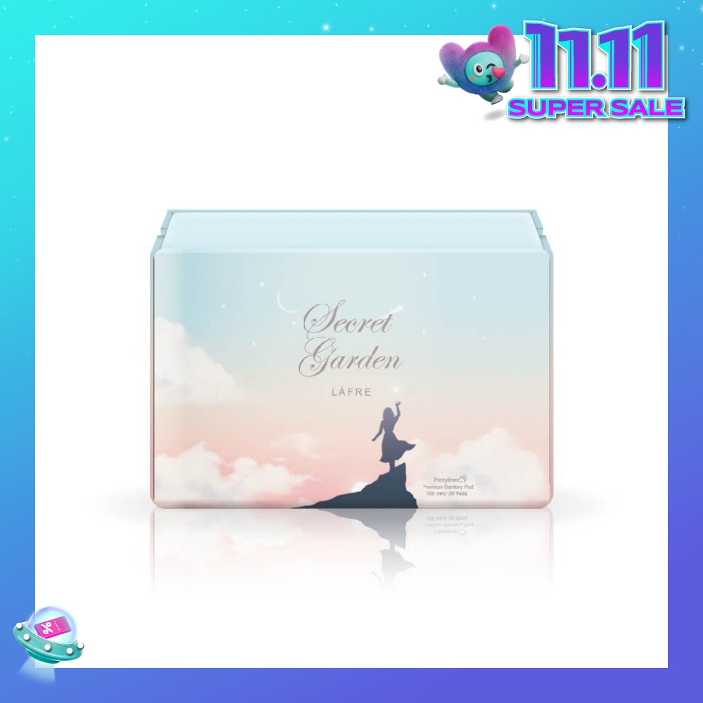 Sanitary Pantyliner 155mm (Extremely Absorbent And Breathable, 1mm Ultra Thin Design) 20s