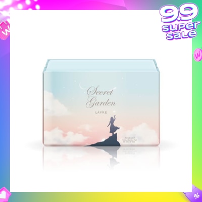 LAFRE Sanitary Pantyliner 155mm (Extremely Absorbent And Breathable, 1mm Ultra Thin Design) 20s