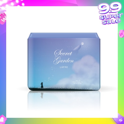 LAFRE Sanitary Napkin Night 290mm (Extremely Absorbent And Breathable, 1mm Ultra Thin Design) 16s