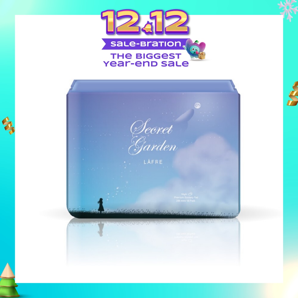 Sanitary Napkin Night 290mm (Extremely Absorbent And Breathable, 1mm Ultra Thin Design) 16s