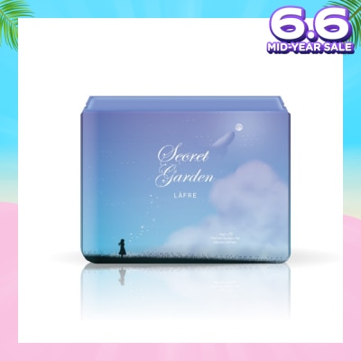 LAFRE Sanitary Napkin Night 290mm (Extremely Absorbent And Breathable, 1mm Ultra Thin Design) 16s