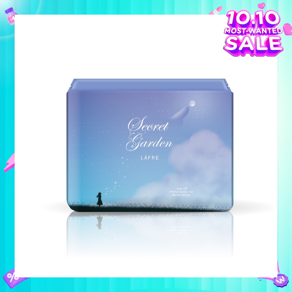 Sanitary Napkin Night 290mm (Extremely Absorbent And Breathable, 1mm Ultra Thin Design) 16s