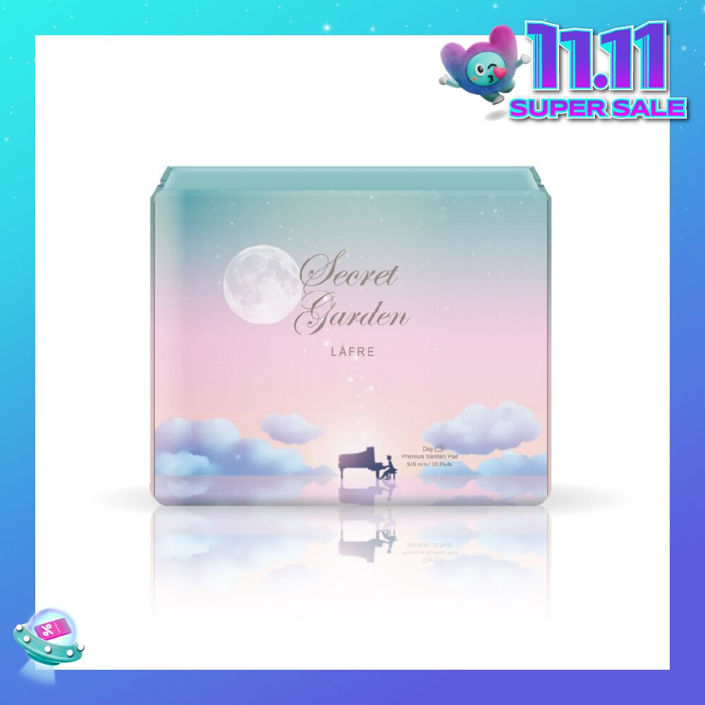 Sanitary Napkin Day 245mm (Extremely Absorbent And Breathable, 1mm Ultra Thin Design) 20s