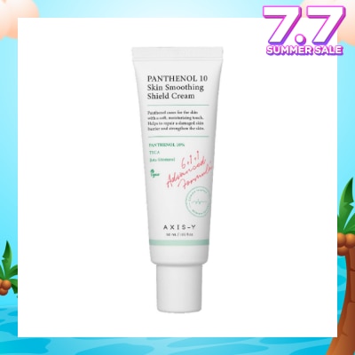 AXIS-Y Panthenol 10 Skin Smoothing Shield Cream (Effectively Improve A Barrier Damaged By External Irritants And Boost Moisture Retention For Smooth, Hydrated And Healthy Skin) 50ml