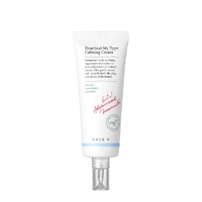 AXIS-Y Heartleaf My Type Calming Cream (Lightweight Gel Type Calming Cream Made With Heartleaf And Centella Asiatica To Soothe Irritated And Dehydrated Skin) 60ml