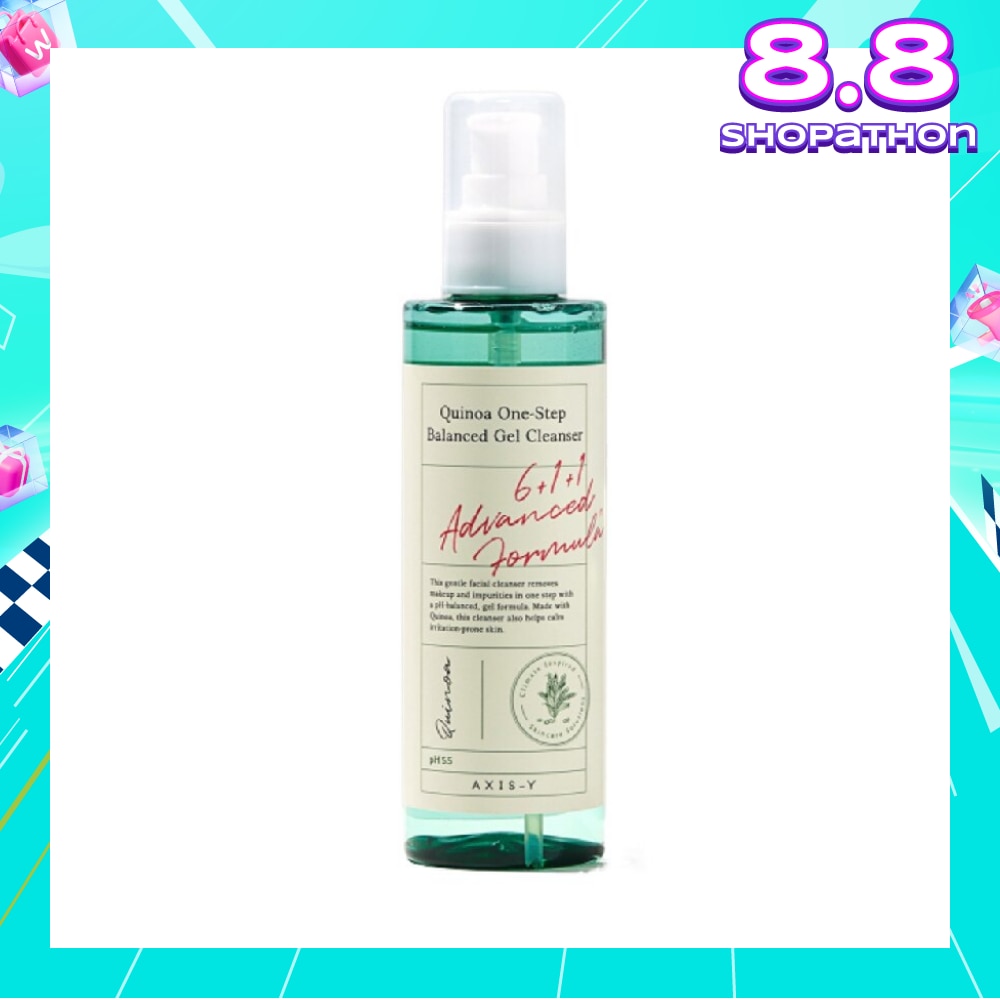 Quinoa One Step Balanced Gel Cleanser (Clears Makeup And Pores In One Step While Delivering A Gentle And Hydrating Wash At Your Skin’s Natural Ph) 180ml