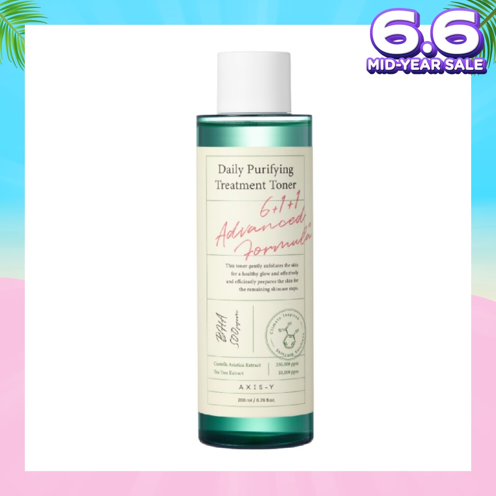 Daily Purifying Treatment Toner (Effectively Clears Out Bacteria And Pollution Stuck Deep In The Pores To Purify The Skin And Reduce Irritation And Acne) 200ml