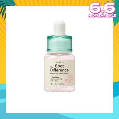 AXIS-Y Spot The Difference Blemish Treatment (For Acne Prone, Oily And Sensitive Skin, Spot The Difference Blemish Treatment Provides Effective Relief From Breakouts And Blemishes) 15ml