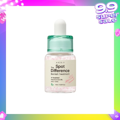 AXIS-Y Spot The Difference Blemish Treatment (For Acne Prone, Oily And Sensitive Skin, Spot The Difference Blemish Treatment Provides Effective Relief From Breakouts And Blemishes) 15ml