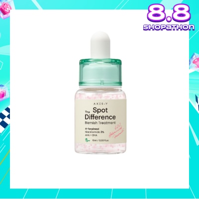AXIS-Y Spot The Difference Blemish Treatment (For Acne Prone, Oily And Sensitive Skin, Spot The Difference Blemish Treatment Provides Effective Relief From Breakouts And Blemishes) 15ml