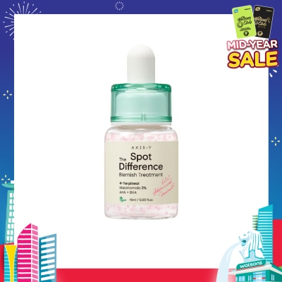 AXIS-Y Spot The Difference Blemish Treatment (For Acne Prone, Oily And Sensitive Skin, Spot The Difference Blemish Treatment Provides Effective Relief From Breakouts And Blemishes) 15ml