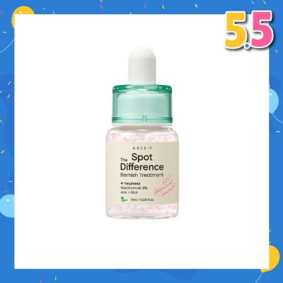 AXIS-Y Spot The Difference Blemish Treatment (For Acne Prone, Oily And Sensitive Skin, Spot The Difference Blemish Treatment Provides Effective Relief From Breakouts And Blemishes) 15ml
