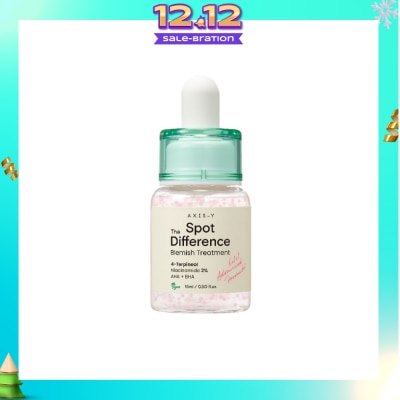 AXIS-Y Spot The Difference Blemish Treatment (For Acne Prone, Oily And Sensitive Skin, Spot The Difference Blemish Treatment Provides Effective Relief From Breakouts And Blemishes) 15ml