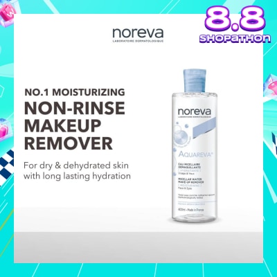 NOREVA Aquareva Moisturizing Micellar Water (Non Rinse Make Up Remover) 400ml