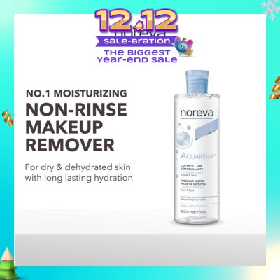 NOREVA Aquareva Moisturizing Micellar Water (Non Rinse Make Up Remover) 400ml