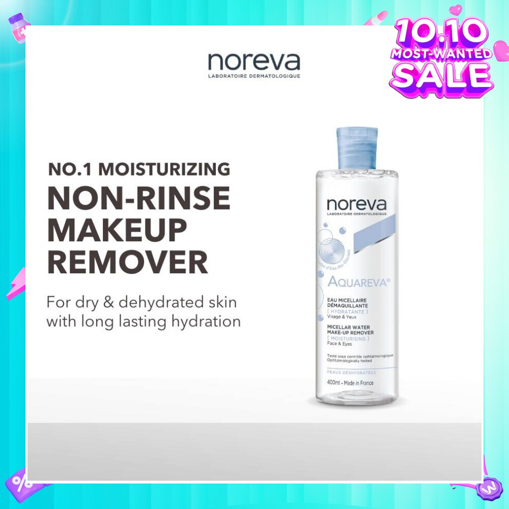 Aquareva Moisturizing Micellar Water (Non Rinse Make Up Remover) 400ml