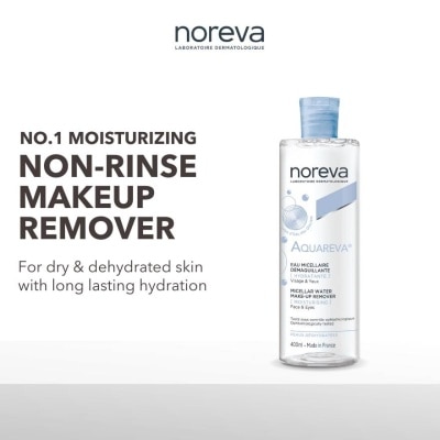 NOREVA Aquareva Moisturizing Micellar Water (Non Rinse Make Up Remover) 400ml