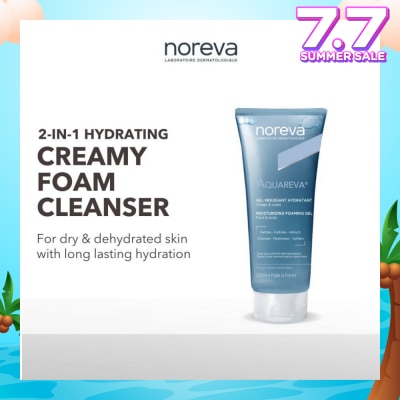 NOREVA Aquareva Moisturizing Foaming Gel (2 In 1 Cleanser For Face & Body) 200ml