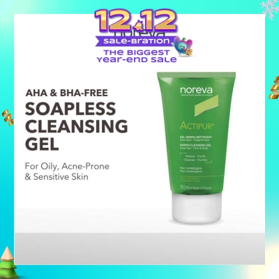 NOREVA Actipur Dermo Cleansing Gel Cleanser (For Oily, Acne-Prone, Sensitive Skin Without Aha Or Bha) 150ml