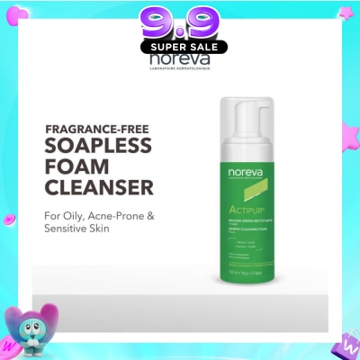 NOREVA - Actipur Dermo Cleansing Foam Cleanser (For Oily, Acne-Prone, Sensitive Skin Without Aha Or Bha) 150ml image