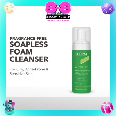 NOREVA - Actipur Dermo Cleansing Foam Cleanser (For Oily, Acne-Prone, Sensitive Skin Without Aha Or Bha) 150ml