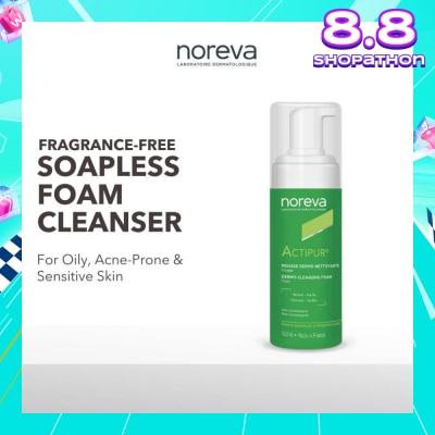 NOREVA Actipur Dermo Cleansing Foam Cleanser (For Oily, Acne-Prone, Sensitive Skin Without Aha Or Bha) 150ml