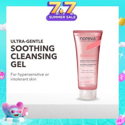 NOREVA - Sensidiane Soothing Cleansing Gel (Ultra Gentle, Soap Free Cleanser For Hypersensitive Skin) 200ml