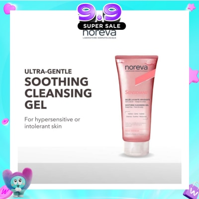 NOREVA - Sensidiane Soothing Cleansing Gel (Ultra Gentle, Soap Free Cleanser For Hypersensitive Skin) 200ml image