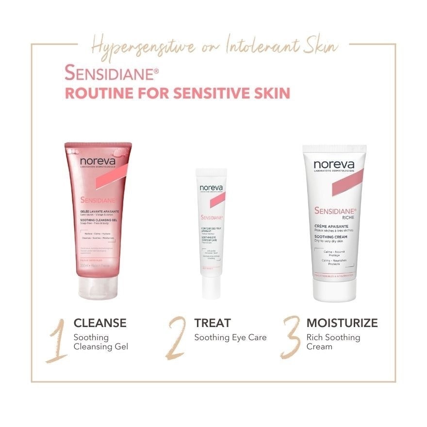 Sensidiane Soothing Eye Contour Care (For Eye Bags + Dark Eye Circles With Sensitive Skin) 15ml