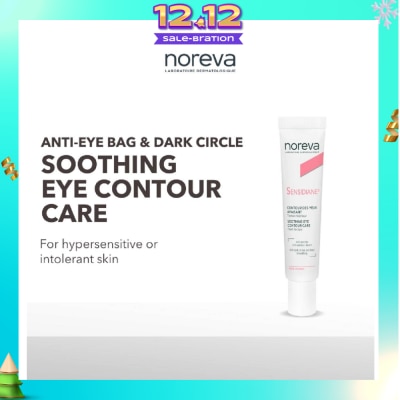 NOREVA Sensidiane Soothing Eye Contour Care (For Eye Bags + Dark Eye Circles With Sensitive Skin) 15ml