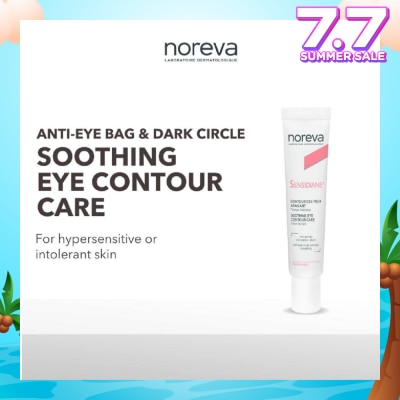 NOREVA Sensidiane Soothing Eye Contour Care (For Eye Bags + Dark Eye Circles With Sensitive Skin) 15ml