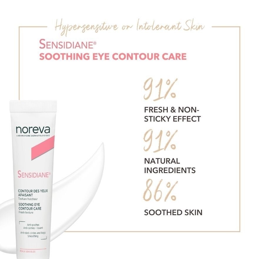 Sensidiane Soothing Eye Contour Care (For Eye Bags + Dark Eye Circles With Sensitive Skin) 15ml