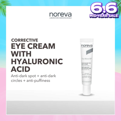 NOREVA Trio White Xp Anti Dark Spot Eye Contour Care (Depigmenting Eye Cream With Hyaluronic Acid) 10ml