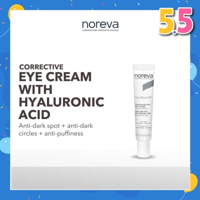 NOREVA Trio White Xp Anti Dark Spot Eye Contour Care (Depigmenting Eye Cream With Hyaluronic Acid) 10ml