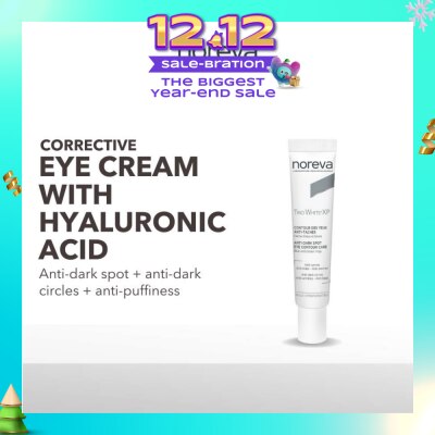 NOREVA Trio White Xp Anti Dark Spot Eye Contour Care (Depigmenting Eye Cream With Hyaluronic Acid) 10ml