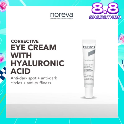 NOREVA Trio White Xp Anti Dark Spot Eye Contour Care (Depigmenting Eye Cream With Hyaluronic Acid) 10ml