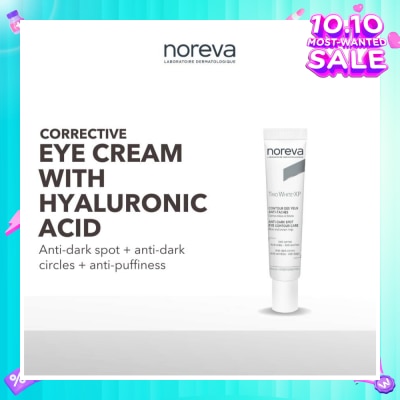 NOREVA Trio White Xp Anti Dark Spot Eye Contour Care (Depigmenting Eye Cream With Hyaluronic Acid) 10ml