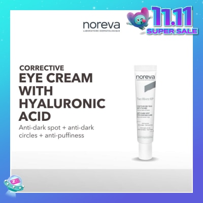 NOREVA Trio White Xp Anti Dark Spot Eye Contour Care (Depigmenting Eye Cream With Hyaluronic Acid) 10ml