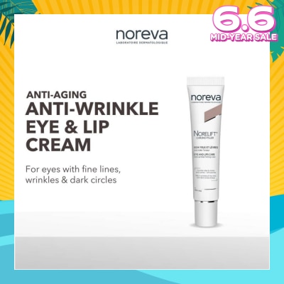 NOREVA Norelift Chrono-filler Eye and Lip Care (For Dark Eye Circles + Crows Feet + Wrinkles + Eyebags) 15ml