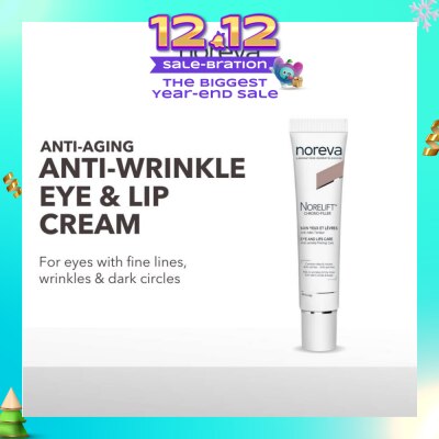 NOREVA Norelift Chrono-filler Eye and Lip Care (For Dark Eye Circles + Crows Feet + Wrinkles + Eyebags) 15ml