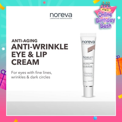 NOREVA Norelift Chrono-filler Eye and Lip Care (For Dark Eye Circles + Crows Feet + Wrinkles + Eyebags) 15ml