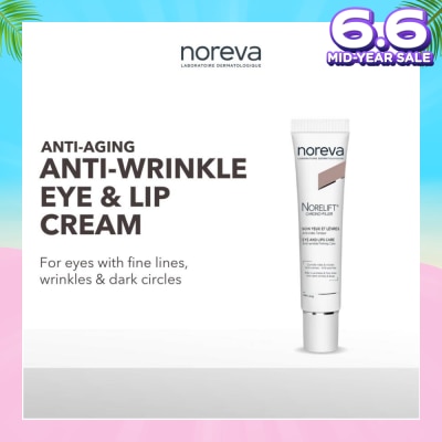 NOREVA Norelift Chrono-filler Eye and Lip Care (For Dark Eye Circles + Crows Feet + Wrinkles + Eyebags) 15ml