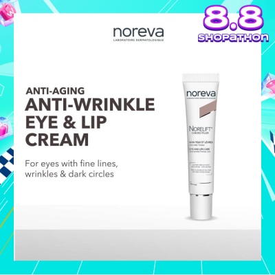 NOREVA Norelift Chrono-filler Eye and Lip Care (For Dark Eye Circles + Crows Feet + Wrinkles + Eyebags) 15ml