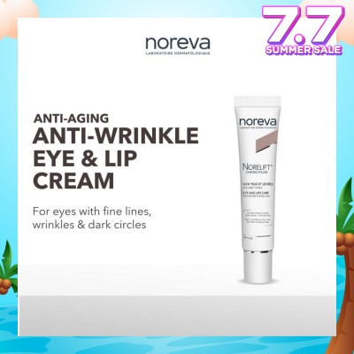 NOREVA Norelift Chrono-filler Eye and Lip Care (For Dark Eye Circles + Crows Feet + Wrinkles + Eyebags) 15ml