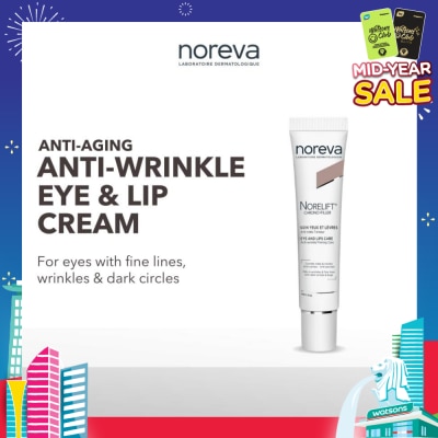 NOREVA Norelift Chrono-filler Eye and Lip Care (For Dark Eye Circles + Crows Feet + Wrinkles + Eyebags) 15ml
