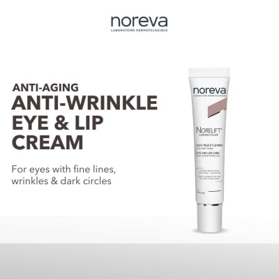 NOREVA Norelift Chrono-filler Eye and Lip Care (For Dark Eye Circles + Crows Feet + Wrinkles + Eyebags) 15ml