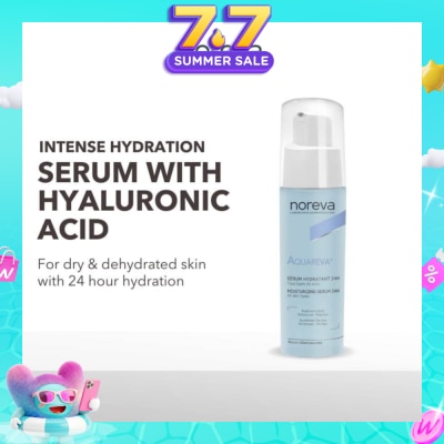 NOREVA - Aquareva Moisturizing Serum 24 Hour With Hyaluronic Acid (For Dry And Dehydrated Skin) 30ml